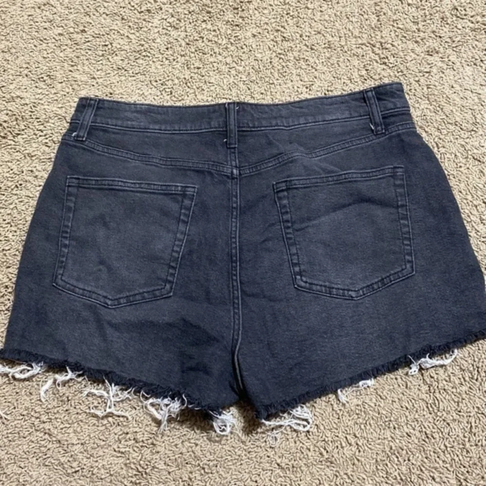 Wild Fable‎ Highest Rise Mom Shorts Black Size 14